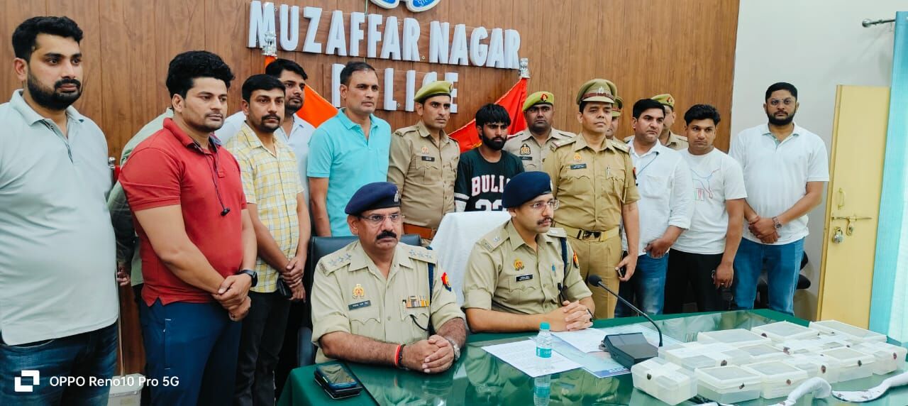 MUZAFFARNAGAR-डकैती की योजना बना रहे बदमाशों से मुठभेड़