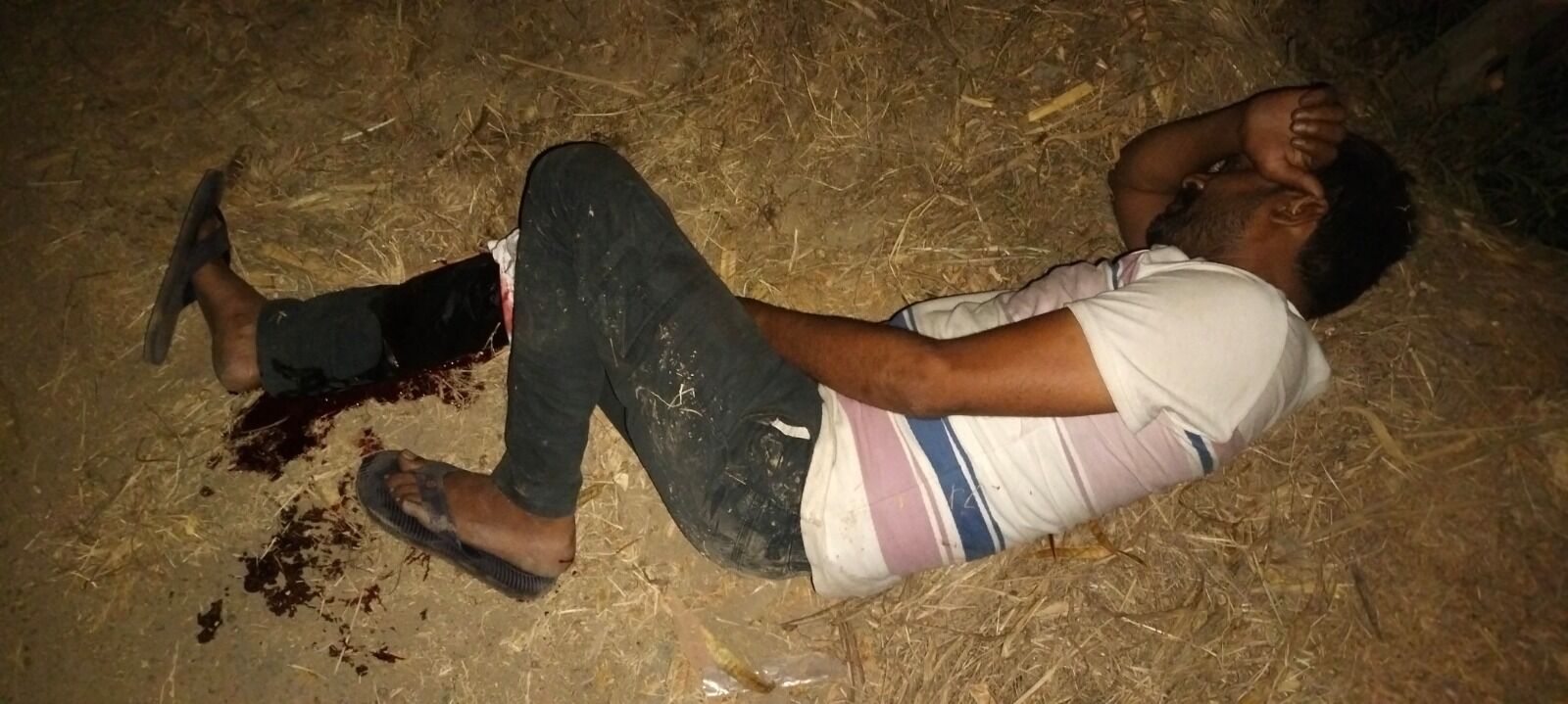 MUZAFARNAGAR-हाईवे पर गाड़ियों से तेल चुराने वाले शातिरों से मुठभेड़