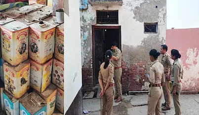 पशुओं की चर्बी से ब्रांडेड देसी घी...तीन घरों पर पुलिस ने मारा छापा पशुओं की चर्बी से ब्रांडेड देसी घी...तीन घरों पर पुलिस ने मारा छापा