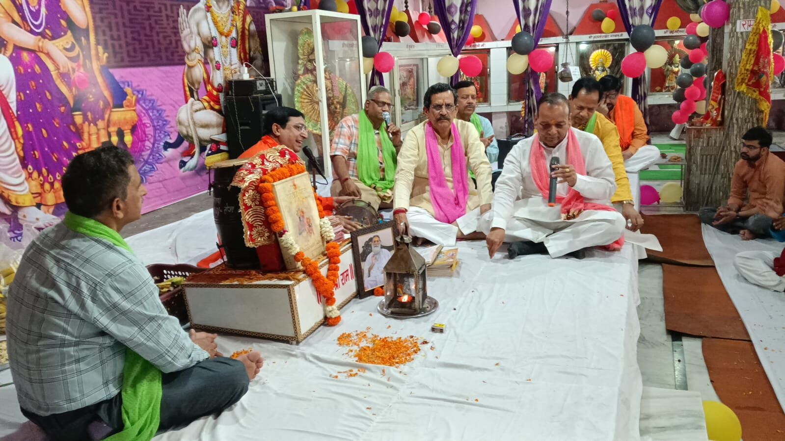मनकामनेश्वर महादेव शिव मन्दिर मे रामनवमी पर गीतापाठ का आयोजन