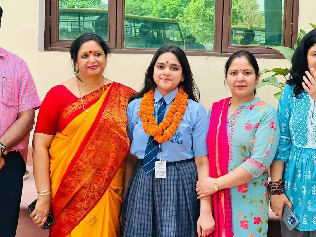 सावी जैन ने CBSE में किया टॉप सावी जैन ने CBSE में किया टॉप