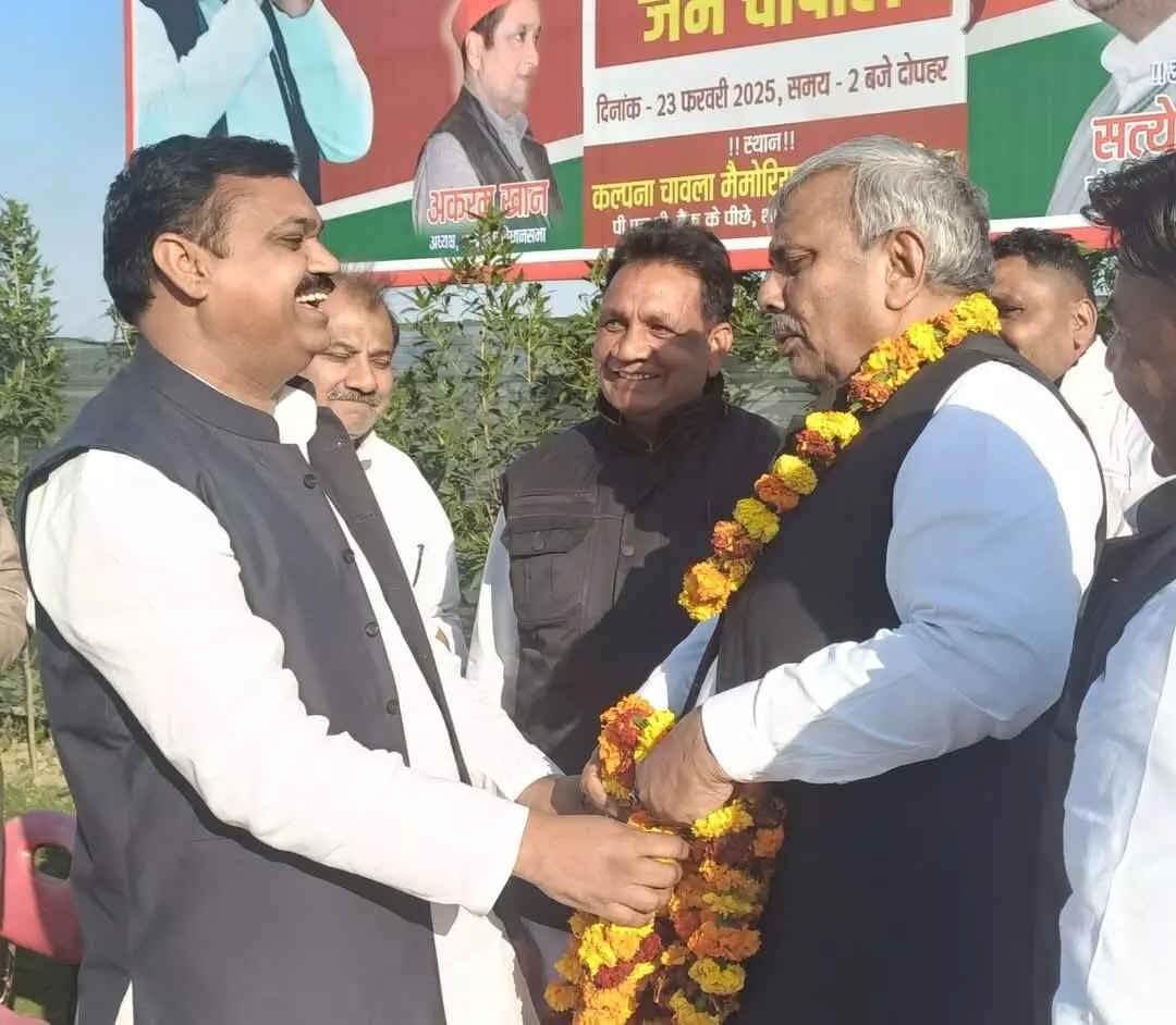जनता ने मुझे सिर पर चढ़ाकर पहुंचाया संसदः हरेन्द्र मलिक जनता ने मुझे सिर पर चढ़ाकर पहुंचाया संसदः हरेन्द्र मलिक