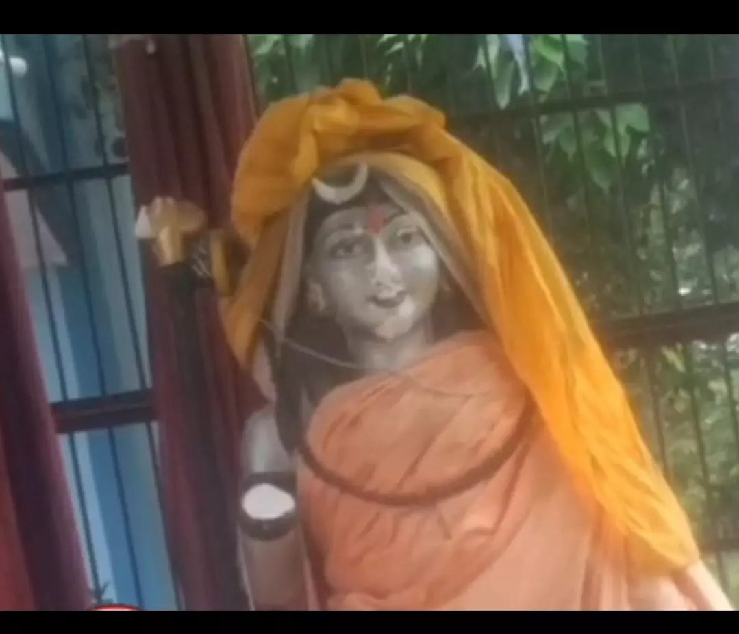 मूर्ति खंडित होने से गांव घिससुखेड़ा में तनाव, पुलिस बल तैनात