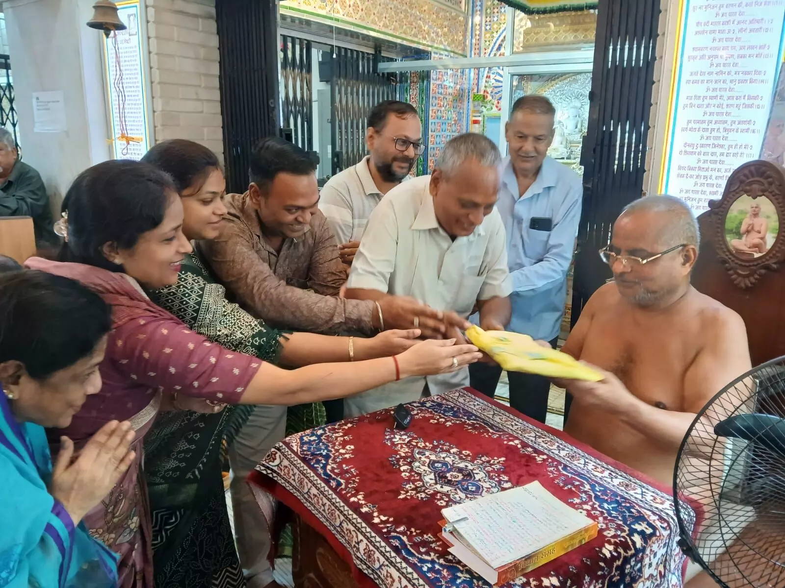 देवबन्द जैन समाज द्वारा गुरु पूर्णिमा पर्व बड़े ही धूमधाम से मनाया। देवबन्द जैन समाज द्वारा गुरु पूर्णिमा पर्व बड़े ही धूमधाम से मनाया।