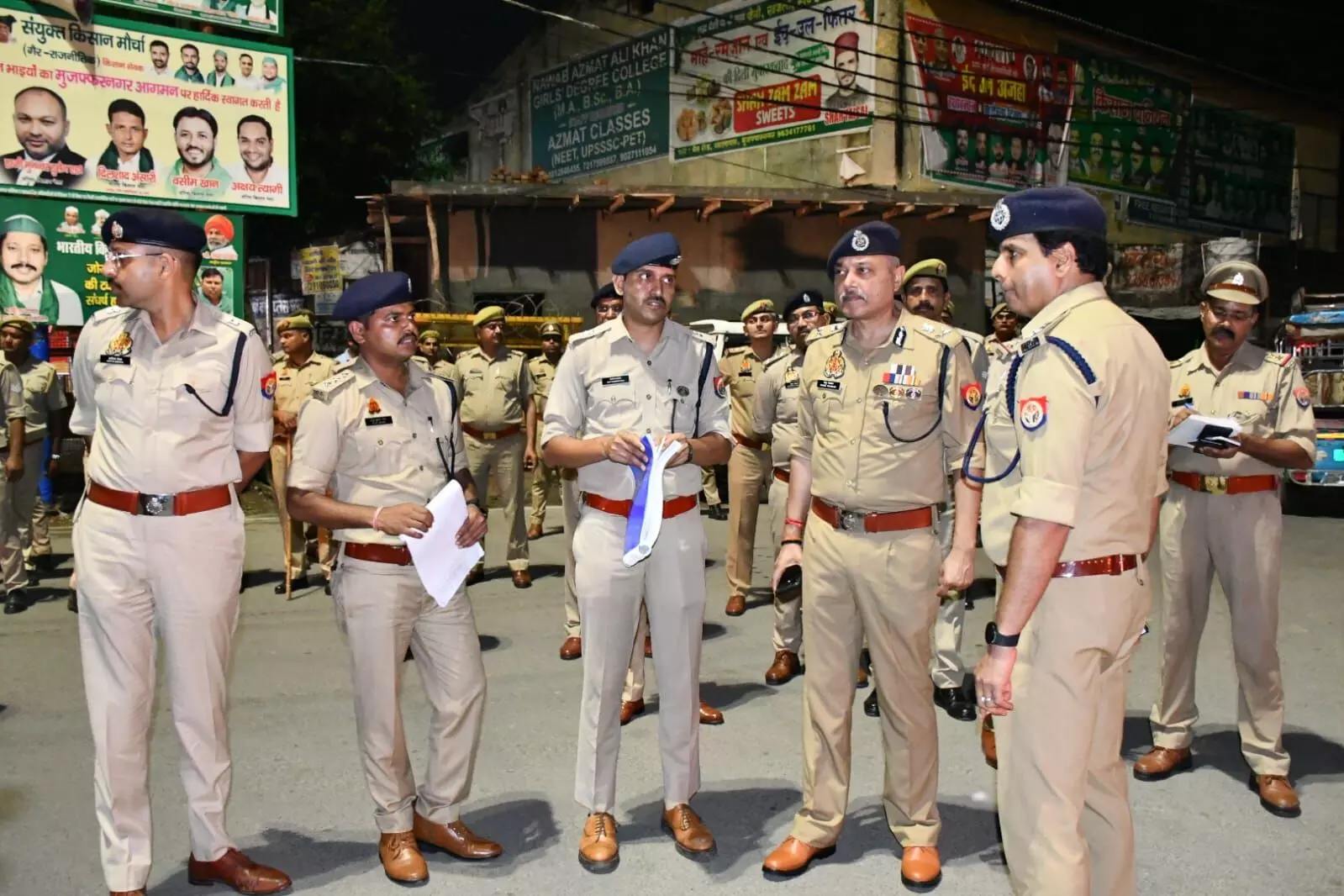 सुरक्षा परखने आधी रात को सड़क पर उतरे एडीजी भानु भास्कर